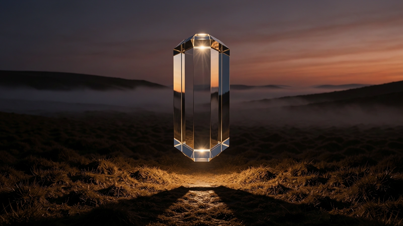 Surrealist digital landscape